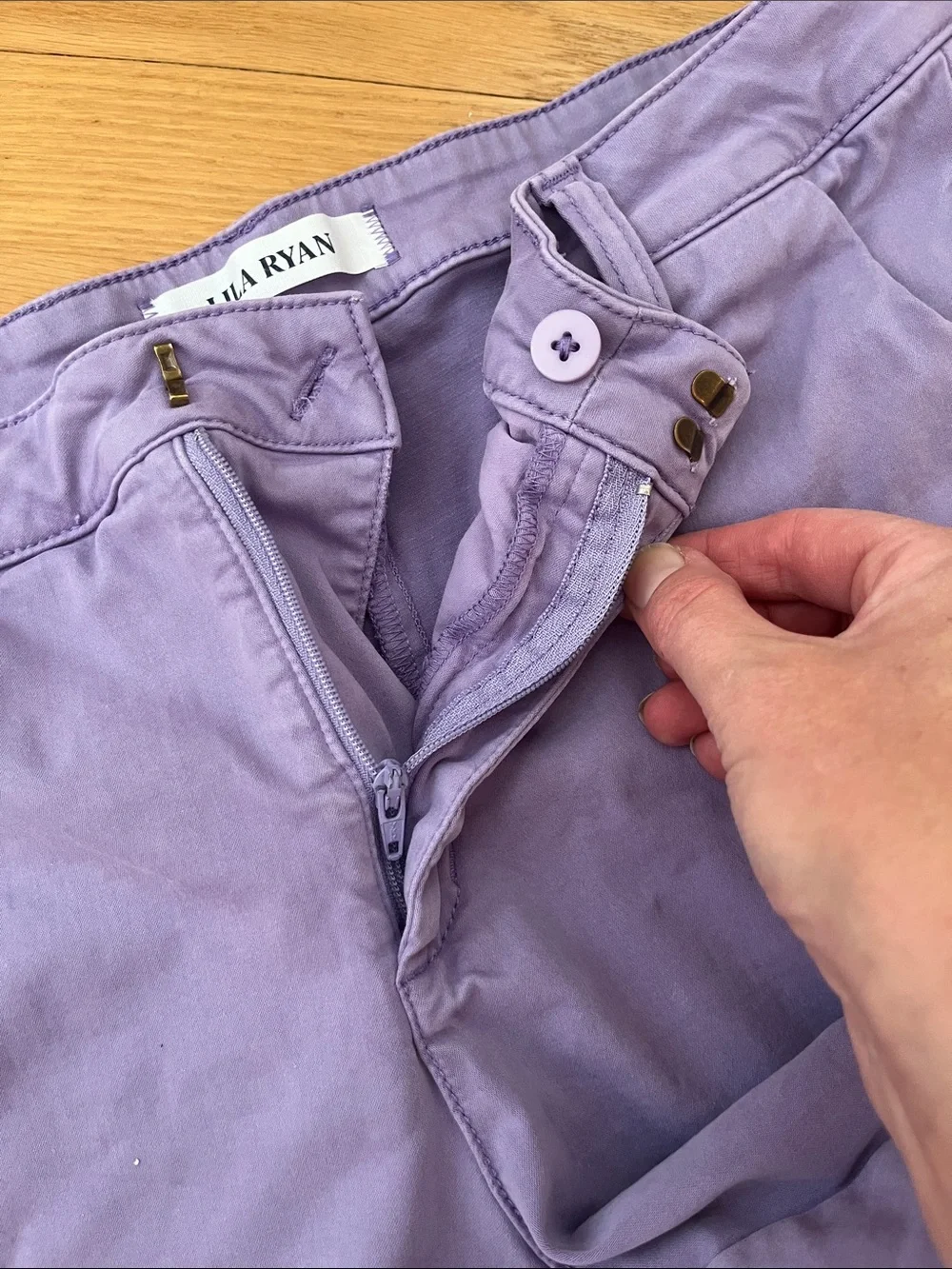 Lila Ryan “Susannah” Lilac 4” Chino Shorts